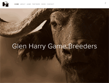 Tablet Screenshot of glenharrygamebreeders.com